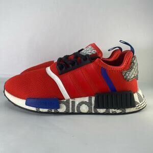 ADIDAS NMD _R1 "Active Red/Black" Men's Shoes Size 5
